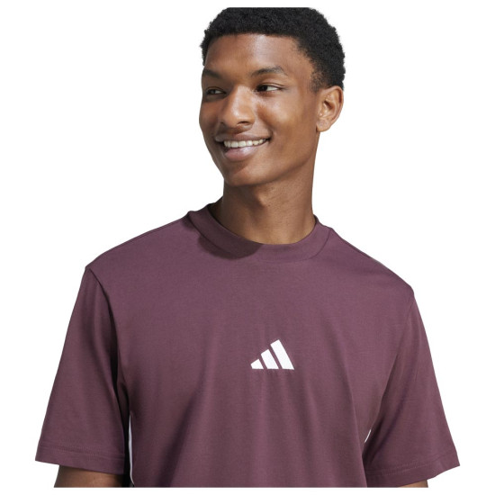 Adidas Ανδρική κοντομάνικη μπλούζα Essentials 3-Stripes Single Jersey Tee Adidas Ανδρική κοντομάνικη μπλούζα Essentials 3-Stripes Single Jersey Tee